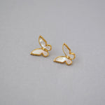 SIMPLE  BUTTERFLY EARRINGS