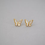 SIMPLE  BUTTERFLY EARRINGS