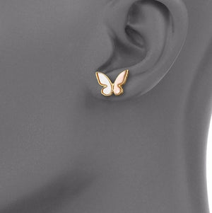 SIMPLE  BUTTERFLY EARRINGS