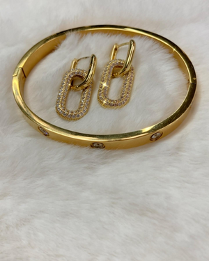 JOLY EARRINGS 18K GOLD PLATED