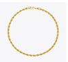 ROPE NECKLACE 18K GOLD PLATED